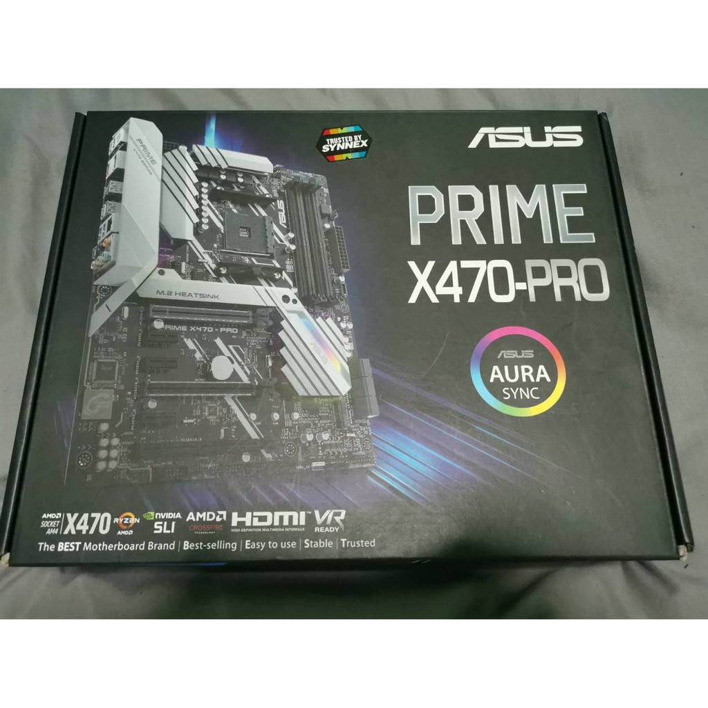 MAINBOARD (เมนบอร์ด) AM4 PRIME X470-PRO มือสอง ประกันอีก 2 ปีกว่า