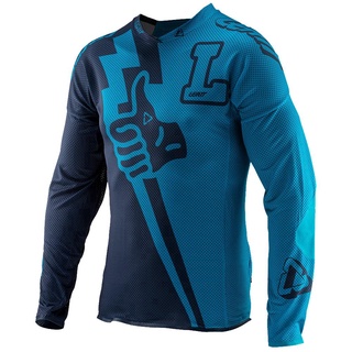 พร้อมส่ง ใหม่ เสื้อแข่งรถจักรยานยนต์วิบาก LEATT BMX MTB DH สําหรับผู้ชาย