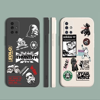 เคสโทรศัพท์มือถือซิลิโคนลาย Star Wars ทรงสี่เหลี่ยมสําหรับ Samsung Galaxy A31 A32 4G A52 A72 5G A11 A51 A71 A21S A02S A20S A10S