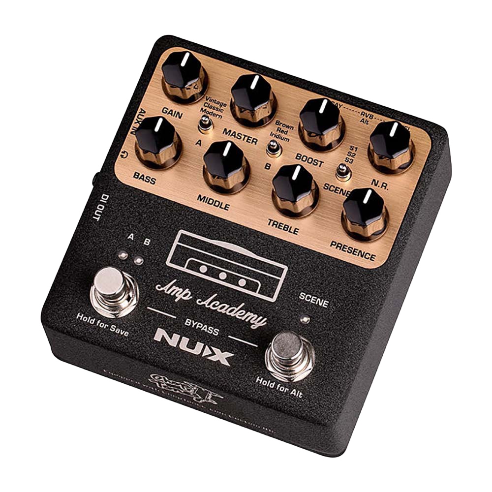 NUX NGS-6 Amp Academy Pro Level Stomp-Box Amp Modeler แอมป์จำลองคุณภาพสูง ในรูปแบบ เอฟเฟคก้อน