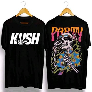 เสื้อคู่วินเทจ - เสื้อยืดสําหรับผู้ชาย☁L. KUSH เสื้อยืดผ้าฝ้ายขนาดใหญ่สไตล์วินเทจสําหรับผู้ชาย /เสื