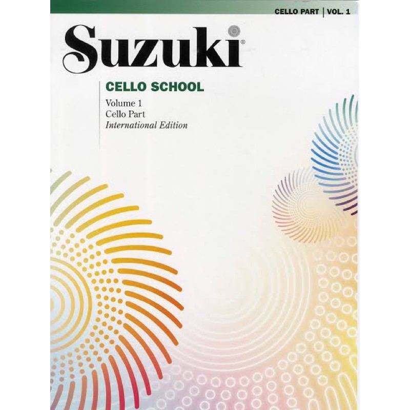 หนังสือเชลโล่ Suzuki Cello Book 1 Cello Part