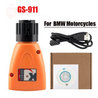 เครื่องมือวิเคราะห์ฉุกเฉิน GS 911 สําหรับ BMW OBD2 GS-911 V1006.3 สําหรับรถจักรยานยนต์ BMW GS911