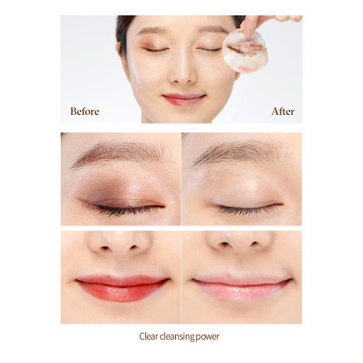 Brown Lab Acid Balance Lip & Eye Remover Pads 70 Sheets | Shopee Thailand