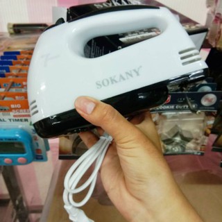 SOKANY เครื่องตีแป้ง พร้อม หัวตีแป้ง 4 หัว (941246)