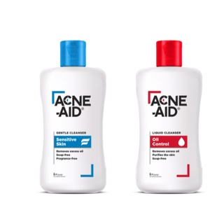 ACNE-AID แอคเน่-เอด ลิควิด คลีนเซอร์ คลีนเซอร์สำหรับปัญหาสิว เหมาะสำหรับผิวมัน สิวอุดตัน 50 มล.