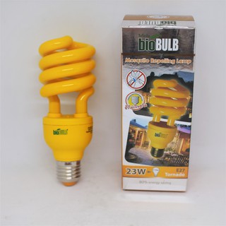 หลอดประหยัดไฟ ไล่ยุง Biobulb 23 วัตต์ ขั้ว E27
