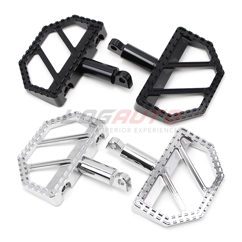 สําหรับ Harley Dyna FXD Sportster 883 1200 ที่วางเท้ากว้างเท้าเหยียบขยายรถจักรยานยนต์หมุดเท้าส่วนที่