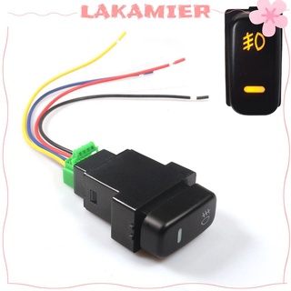 Lakamier สวิตช์ไฟตัดหมอกรถยนต์ อุปกรณ์เสริม สําหรับ Lancer DC12V Mitsubishi 4 สาย