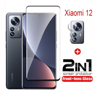 ฟิล์มกระจกนิรภัยกันรอยหน้าจอ แบบเต็มจอ สําหรับ Xiaomi 12 Mi 12 11 Pro 5G POCO X3 NFC Pro M3 F3 Redmi 10C Note 10S 10 5G 9 Pro Max