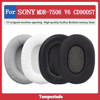 เคสหนัง ป้องกันหูฟัง สําหรับ SONY MDR 7506 V6 CD900ST