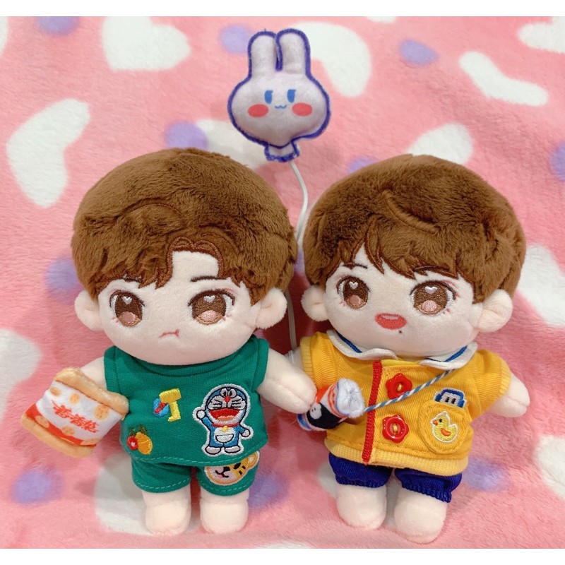 (ขายคู่) ตุ๊กตาป๋อจ้าน Tiffany & Qeelin 15 cm