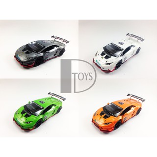 (มีโค้ดลด) โมเดลรถ  lamborghini 4สี  ขนาด 1:36