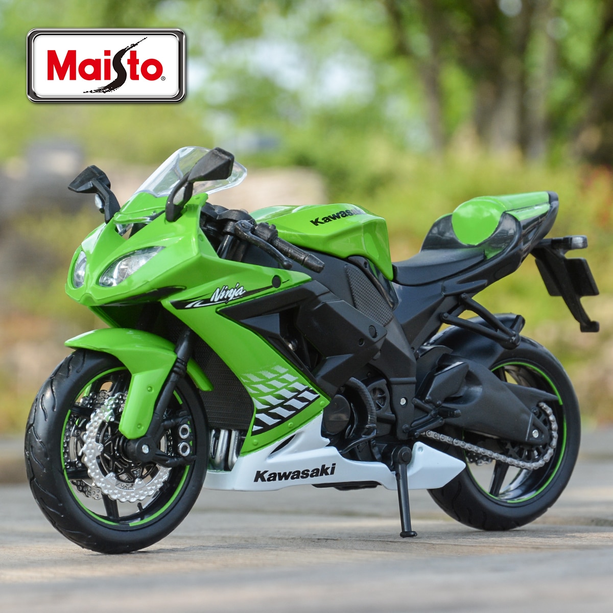 Maisto 112 Kawasaki Ninja ZX10R Black Die Cast Vehicles Collectible