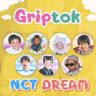 🔆 Griptok baby nctdream 🔆  กริปต้อกติดมือถือ ช่วยเป็นที่จับ ที่ตั้งเวลาดูหนัง สามารถช่วยเก็บสายหูฟังได้