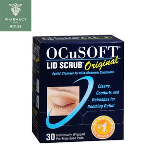 Ocusoft lid scrub original pads 30 pads