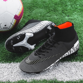 💥Hot sale！Soccer Boots ฝึกรองเท้า รองเท้าฟุตบอลเด็ก soccer shoes รองเท้าฟุตซอล รองเท้าฟุตบอล รองเท้าสตั๊ด