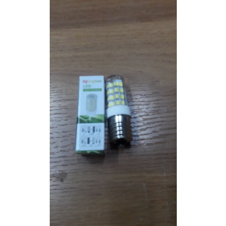 หลอดไฟตู้เย็น เกลียวใหญ่ LED E17 สีขาว