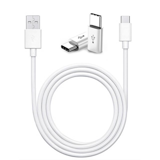 อะแดปเตอร์สายชาร์จ Usb Typec Micro Usb To C-Type Android สําหรับโทรศัพท์มือถือ Huawei Sumsang Millet 1 ชิ้น