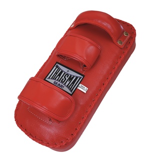 THAISMAI KP141 - เป้าเตะ มวยไทย แบบตรง เป้าล่อมวย หนังแท้ สีแดง 1 ข้าง Kick Pad Straight Leather Red Sold in Piece