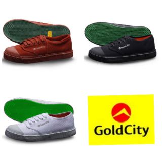 รองเท้านักเรียน Gold city สีขาว ดำ น้ำตาล  29-46