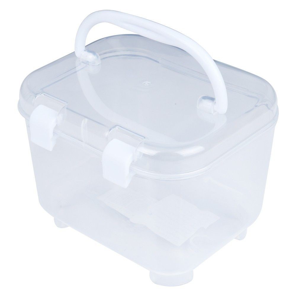 UNI-WARE กล่องหูหิ้ว รหัส 4750 16.5x21.3x14.4 ซม. สีขาว