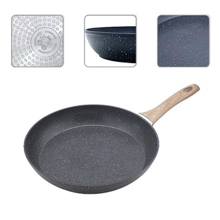 ♠☇○Stone-Derived NonStick Frying Pan Coating Bottom Handle Dishwasher Safe Cooking Pan Set Kitchen Tools Pan Maifan Fryi