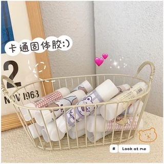 กาวแท่ง การ์ตูน กาวติดกระดาษ ไม่อันตราย กาวDIYน่ารัก