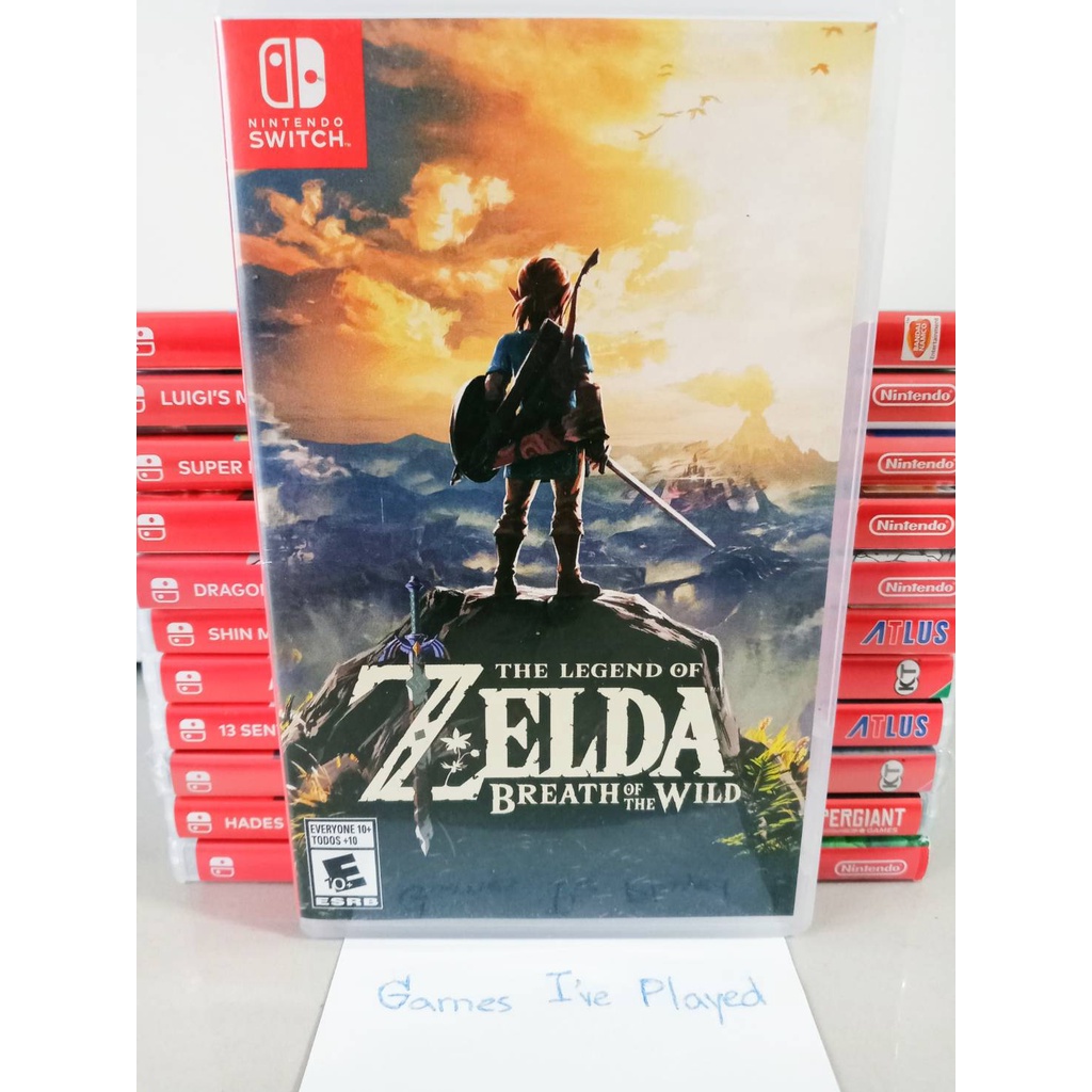 Zelda Breath of the Wild ปกมีตำหนิ มือสอง Nintendo Switch