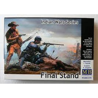 ฟิกเกอร์โมเดล Figure Model 1/35 Master Box MB35191 Indian Wars Series, Final Stand