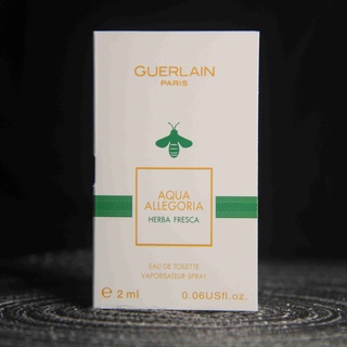 「มินิน้ำหอม」 Guerlain Aqua Allegoria Herba Fresca 2ml