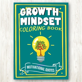 สมุดระบายสี Growth Mindset สำหรับเด็กและผู้ใหญ่