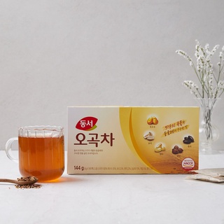 พร้อมส่ง 오곡차 ชาธัญพืช 5 ชนิด Dongsuh Five Grains Tea 144g