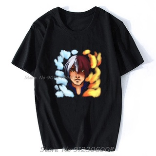 เสื้อยืดคอกลม ผ้าฝ้าย พิมพ์ลาย Todoroki Shoto สไตล์ฮิปฮอป ฮาราจูกุ สตรีท สําหรับผู้ชาย และผู้หญิงS-5XL