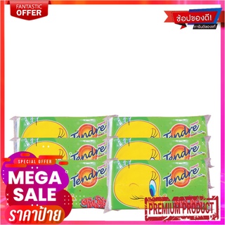 เทนเดอร์ กระดาษเช็ดหน้า พ็อคเก็ต 6 ซอง x 6 ห่อTendre Pocket Facial Tissue 6 x 6 Packs