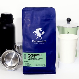 กาแฟคั่ว Pacamara Massimo Bland 250g คั่วเข้ม