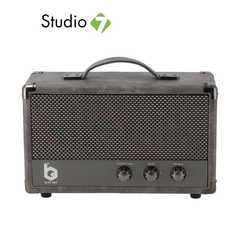 พร้อมส่ง  Blue Box G3 Wooden Bluetooth Speaker ลำโพงบลูทูธตั้งโต๊ะแบบคลาสลิค
