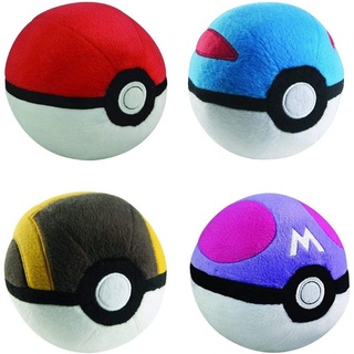 ตุ๊กตา Pokemon Poke Ball ยัดนุ่น ของเล่นสําหรับเด็ก