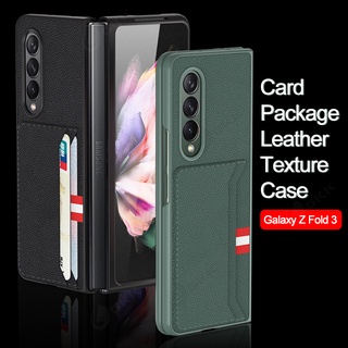 Gkk เคสหนังกันกระแทกแบบพับได้สําหรับ Samsung Galaxy Z Fold 3 5G สําหรับ Samsung Z Fold3