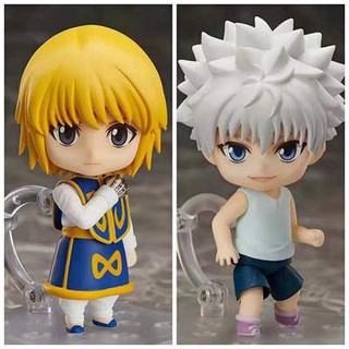 10cm Anime Hunter X Hunter Killua Zoldyck Kurapika Nendoroid 1184# 1185# PVC Action Figure