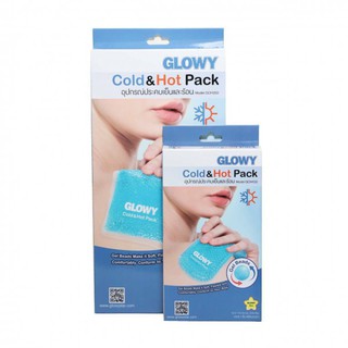 COLD HOT PACK [GLOWY] แผ่นเล็ก (19X9.4CM 150G)  ..