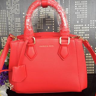 กระเป๋าสะพาย CHARLES STRUCTURED TOP HANDLE HANDBAG!