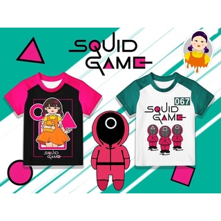 ชุดโกโกวาที่หนูอยากได้ เสื้อเด็ก สควิชเกมส์ SQUIDGAME #SquidGame พร้อมส่ง.