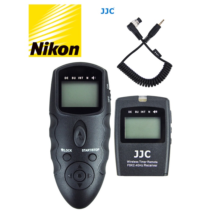 สายลั่นชัตเตอร์ Nikon Z8 Z9 D850 D500 D810 D6 D5 รีโมท ไร้สาย JJC WT868 Wireless Shutter Timer Remot