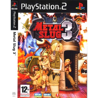 แผ่นเกมส์ Metal Slug 3 PS2 Playstation 2 คุณภาพสูง ราคาถูก