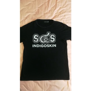 เสื้อยืดอินเทรนด์ผู้ชายอินเทรนด์ผู้หญิงเสื้อยืด Indigoskin ลาย  s๔sS-3XL