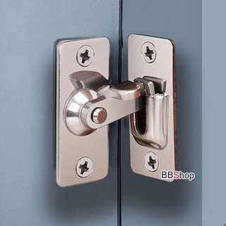 Angle Lock 90 Degree Room Door Buckle Buckle Suitable For Bathroom Barn Door Sliding Door Buckle Bending Right AngleE-90