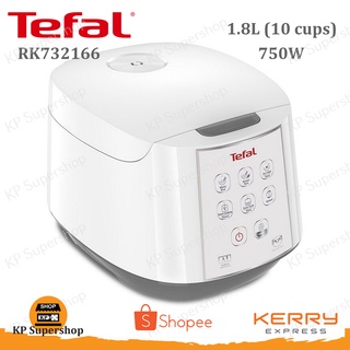 TEFAL(ทีฟาวน์) หม้อหุงข้าวดิจิตอล รุ่น RK732166 ขนาด 1.8 ลิตร