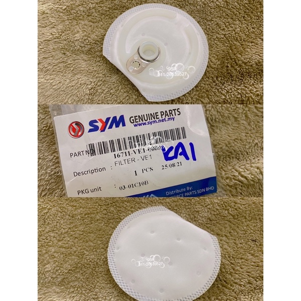 SPORT RIDER 125i VF3i FUEL PUMP FILTER SYM 16711-VE1-0000