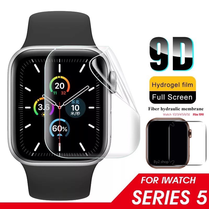 ฟิล์ม เต็มจอ ลงโค้ง โฟกัส สำหรับ iWatch Sport Series 1 / 2 / 3 / 4 / 5/6 SE Nike s TPU Filmแอปเปิ้ลว